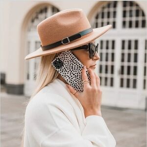 Stylish Black and White Leopard iPhone 13 Case